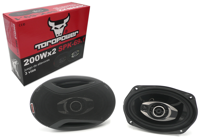 Imagen del producto JGO ALTAVOCES 6x9" 2x200WMax Triax 3Vias