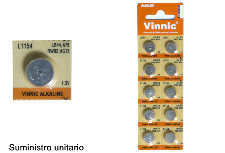 Imagen del producto 1PILA BOTON ALCALINA 1.5V