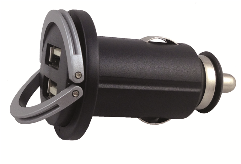 Imagen del producto CARGADOR TOMA MECHERO 2USB (12/24V)