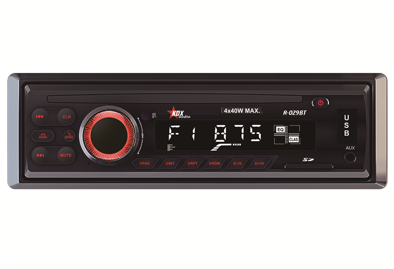 Imagen del producto AUTORADIO FM MP3/WMA 4x40W - BLUETOOTH A2DP