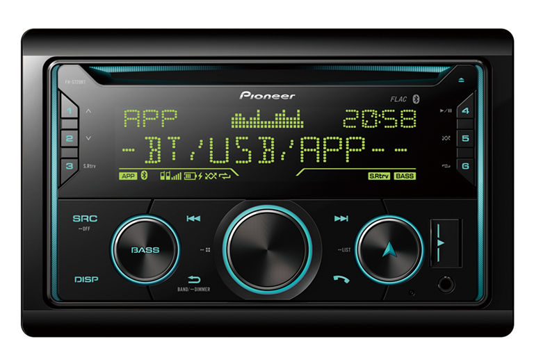 Imagen del producto SINTONIZADOR 2DIN CD, USB, AUX IN, BLUETOOTH A2DP