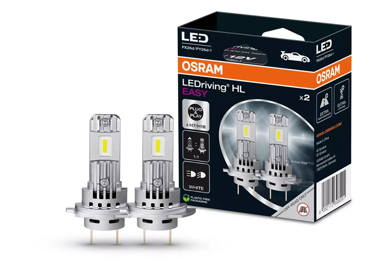 Imagen del producto KIT DE CONVERSION LUCES HALOGENAS A LED H7/H18