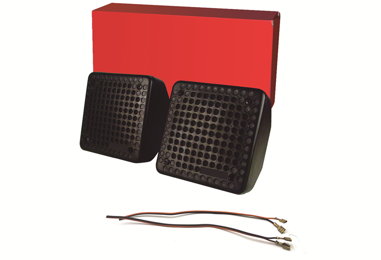 Imagen del producto JUEGO ALTAVOCES MINI BOX DOBLE CONO 4"/100mm-60W-DP